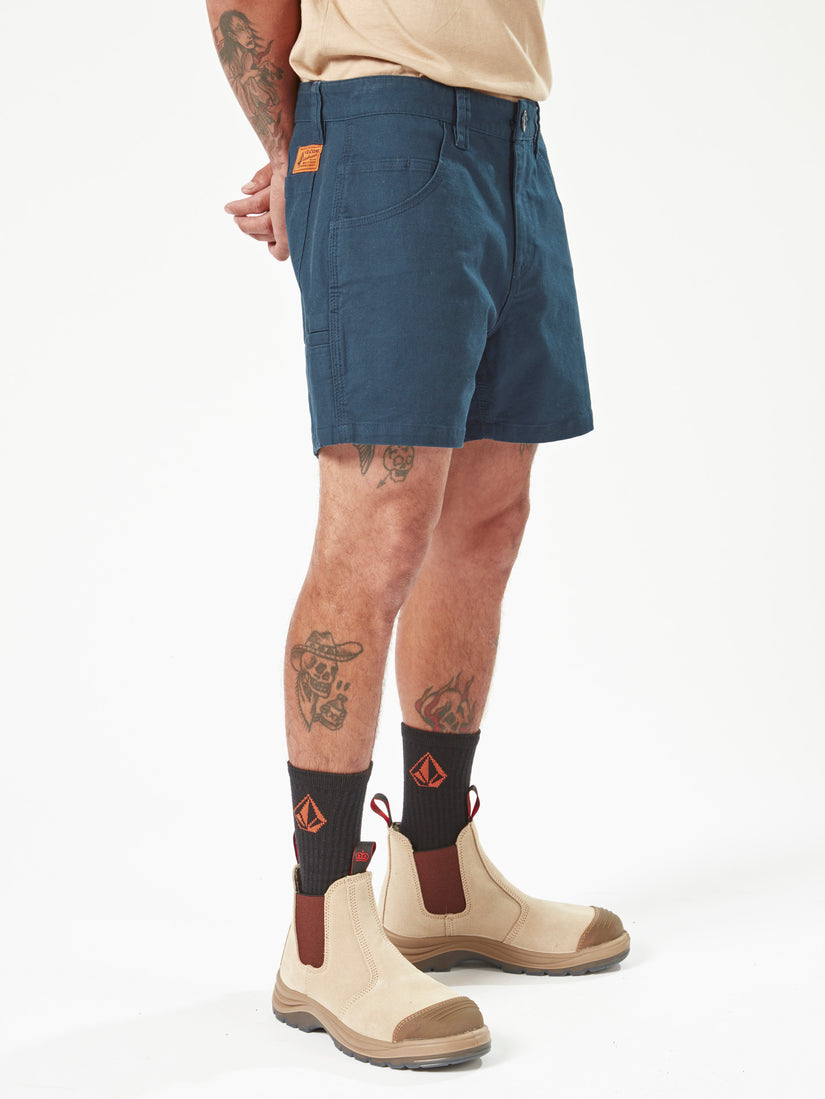 Bevel Work Shorts - Navy (A0902002_NVY) [3]