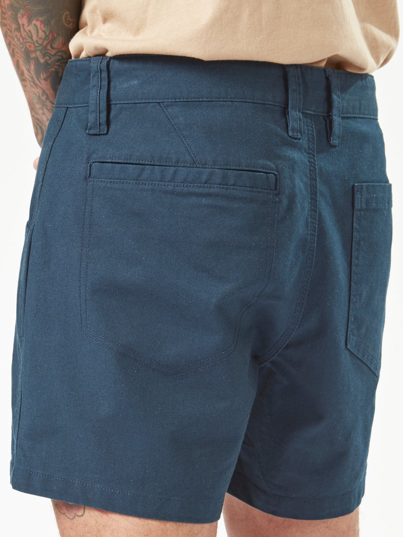 Bevel Work Shorts - Navy (A0902002_NVY) [4]