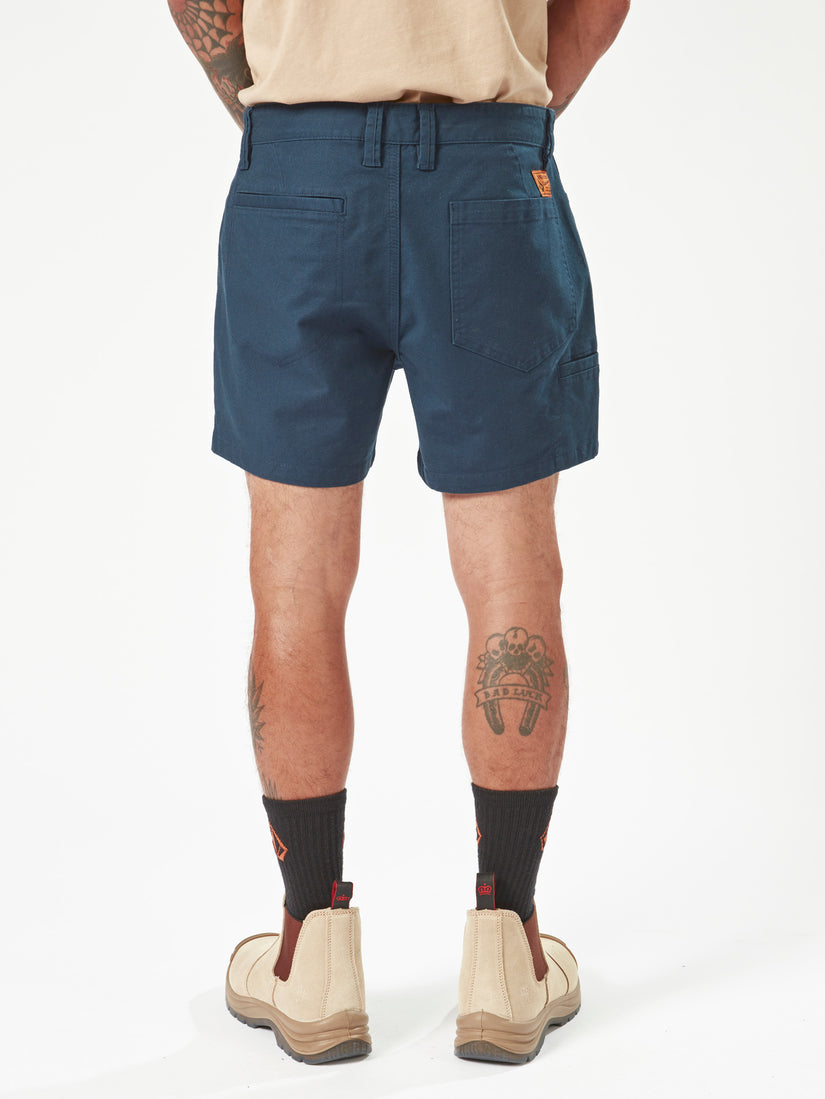 Bevel Work Shorts - Navy (A0902002_NVY) [B]