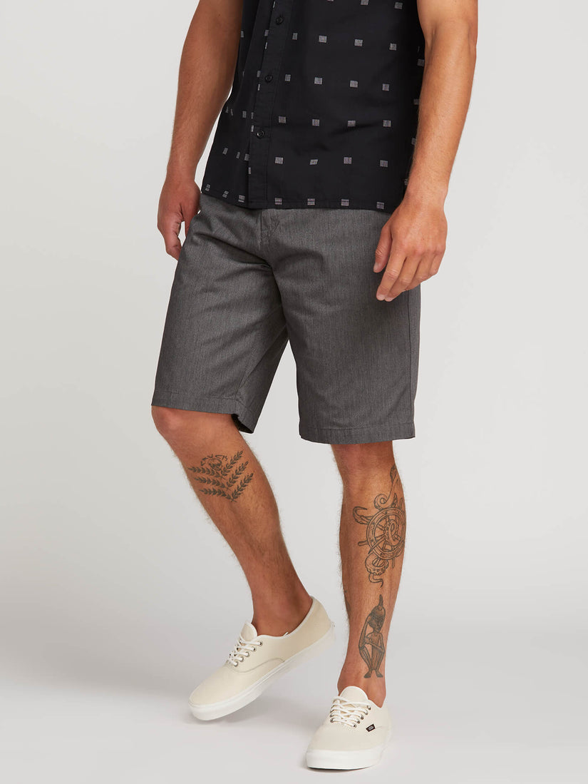 Frickin Chino Shorts - Charcoal Heather (A0911600_CHH) [1]