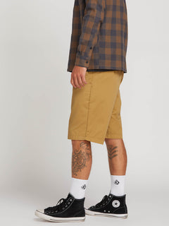 Frickin Chino Shorts In Dark Khaki, Alternate View