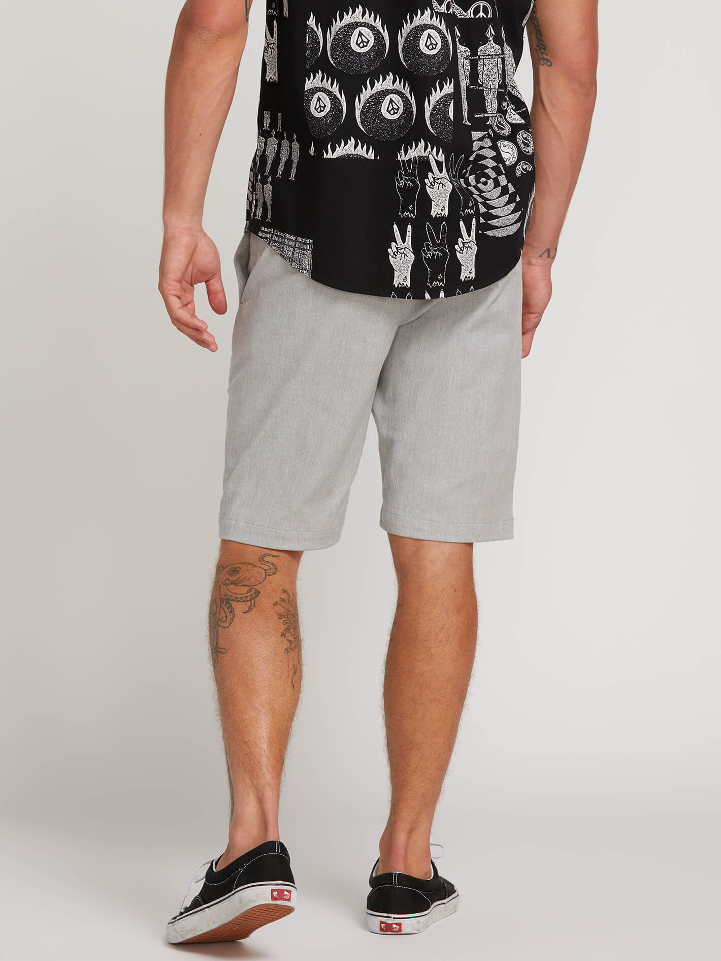 Frickin Mod Stretch Men's Shorts - Grey | Volcom – Volcom US