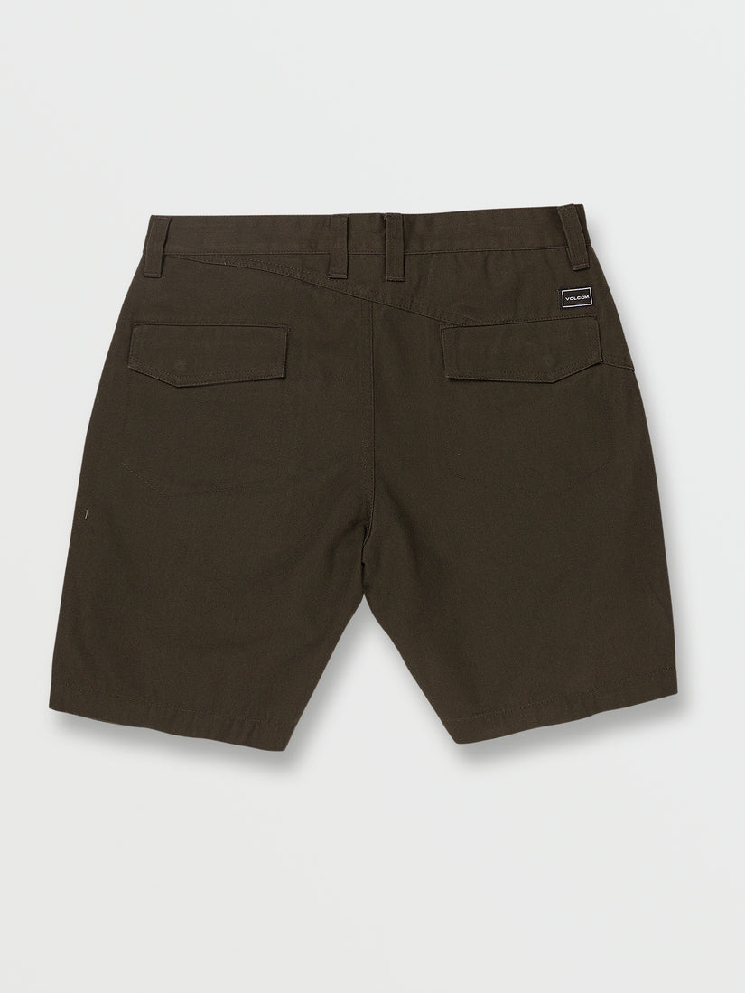 Barracks Relaxed Chino Shorts - Rinsed Black (A0932101_RIB) [B]