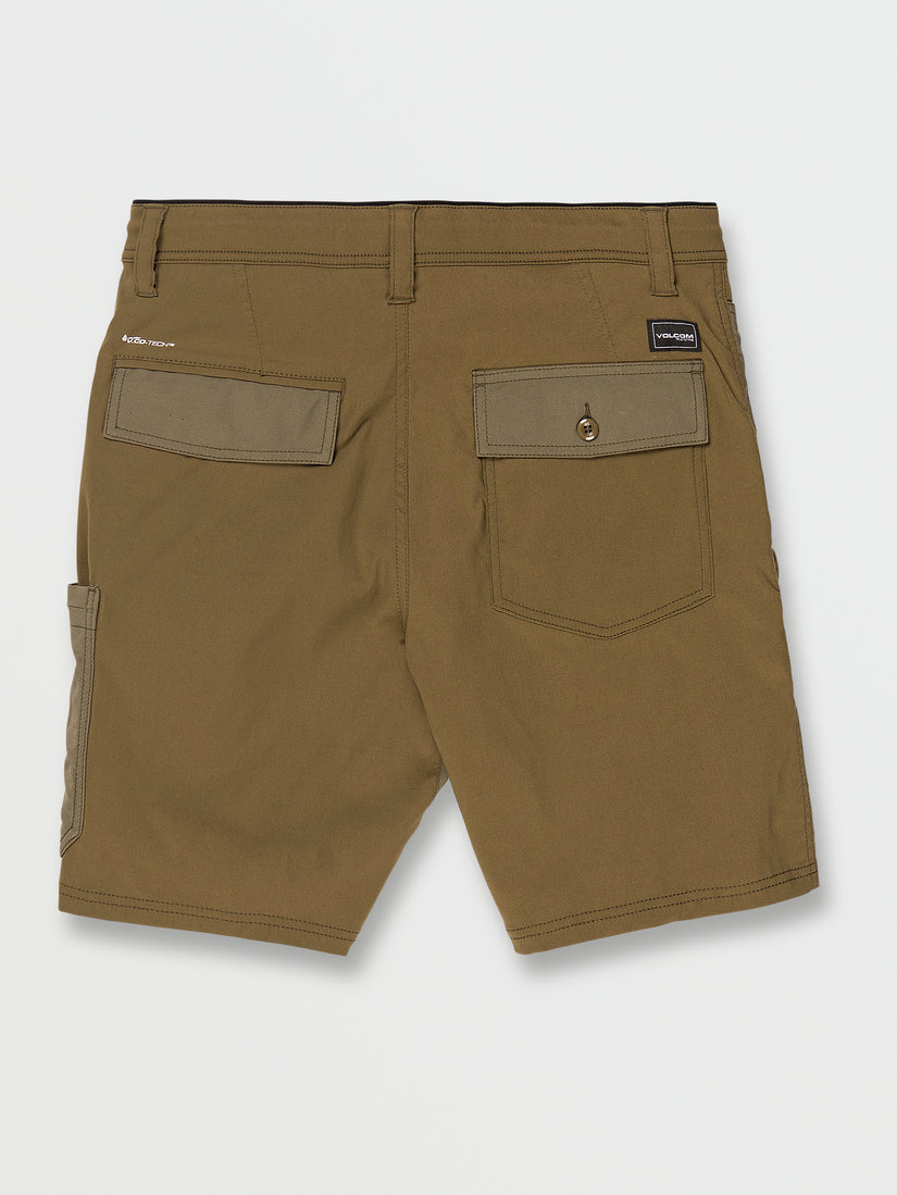 Stone Trail Master Shorts - Service Green (A0932201_SVG) [B]