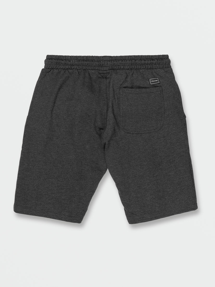 Roundabout Fleece Shorts - Heather Black