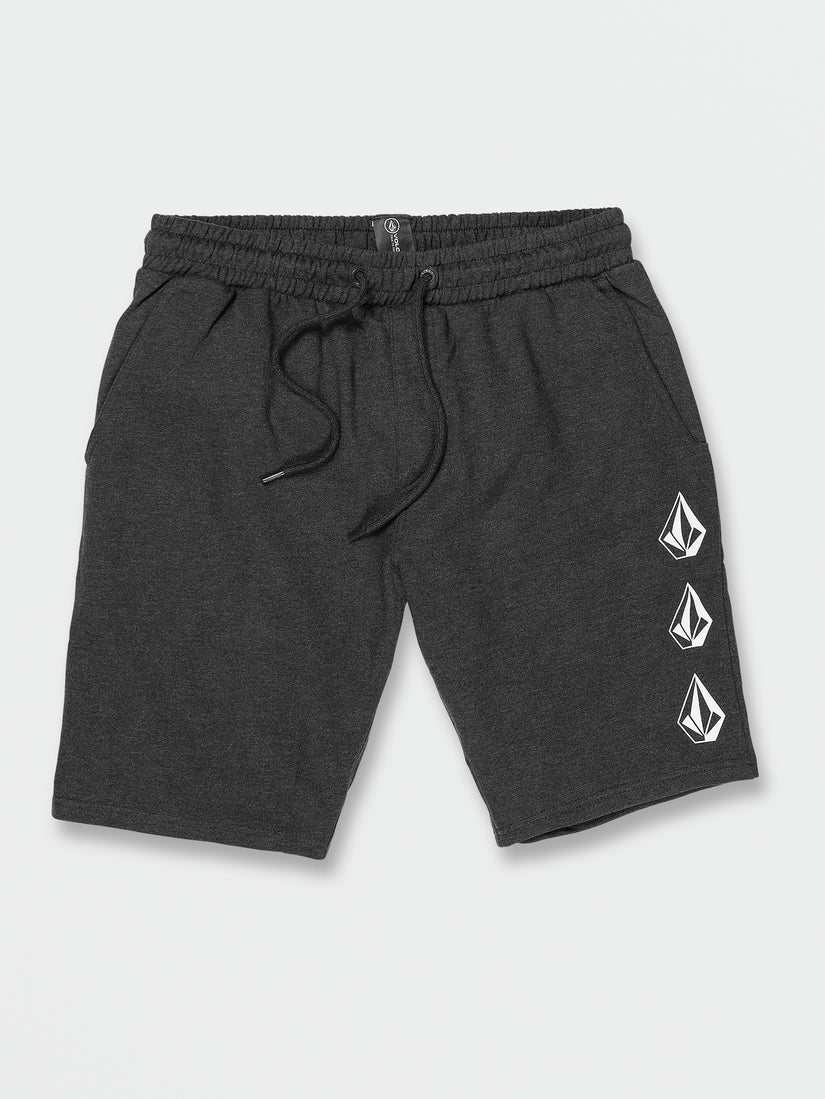 Roundabout Fleece Shorts - Heather Black