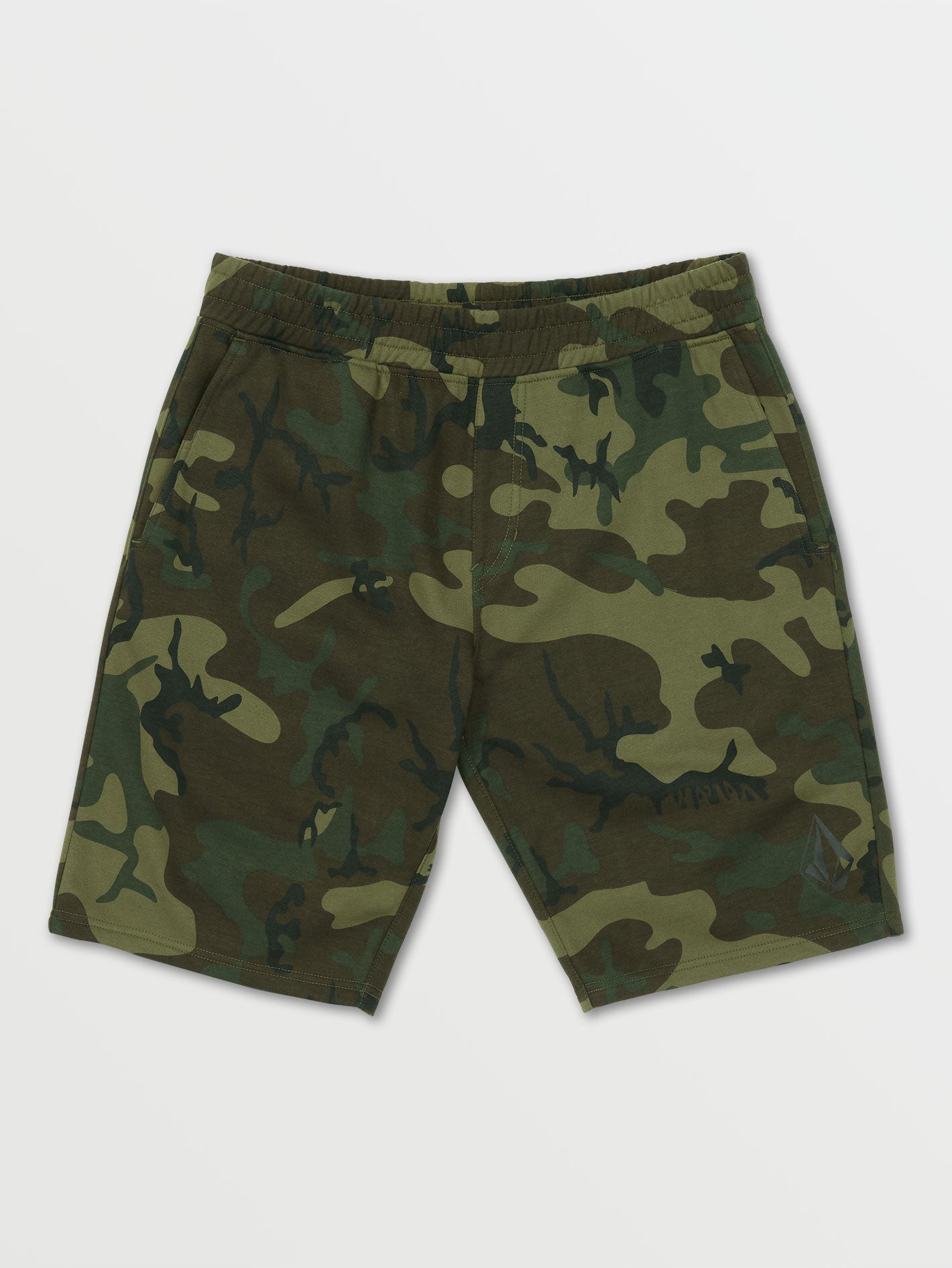 Vamo Elastic Waist Fleece Shorts - Green Combo – Volcom US