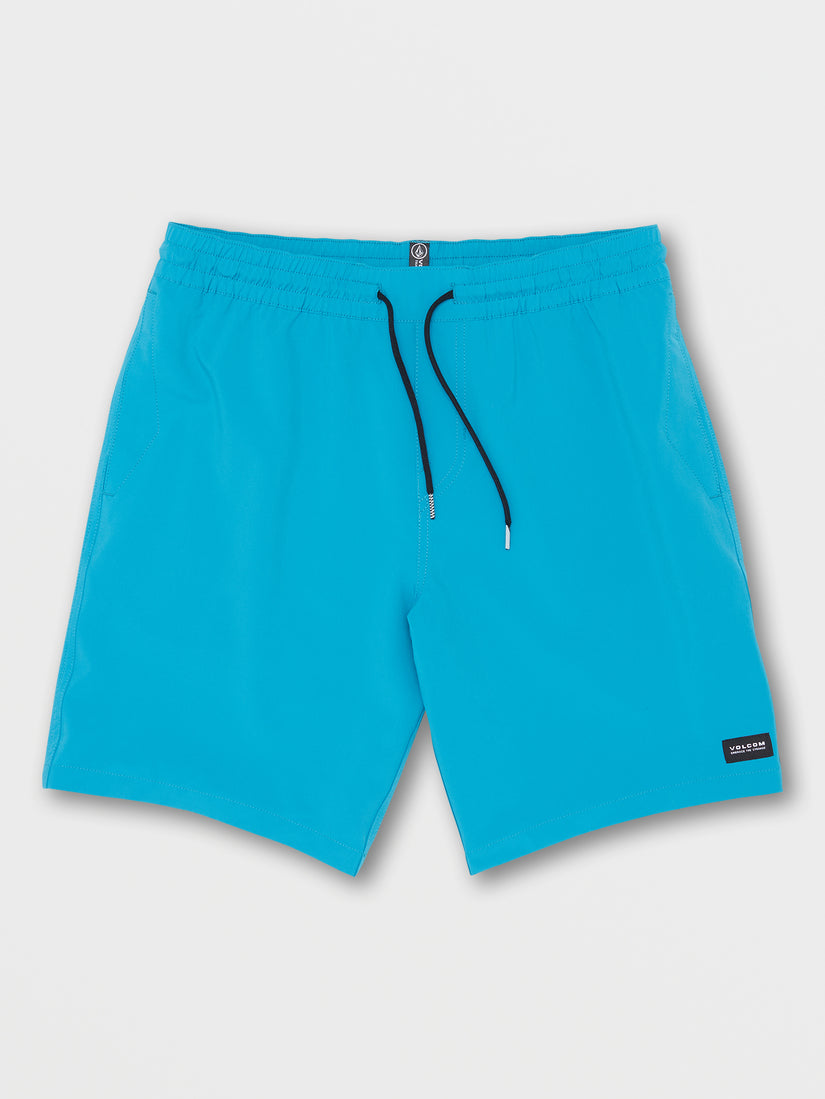 Stones Hybrid Elastic Waist Shorts - Atlantic