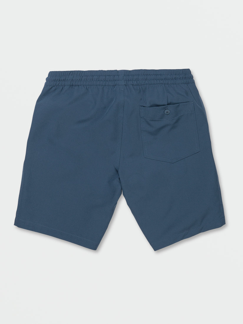 Stones Hybrid Elastic Waist Shorts - Smokey Blue