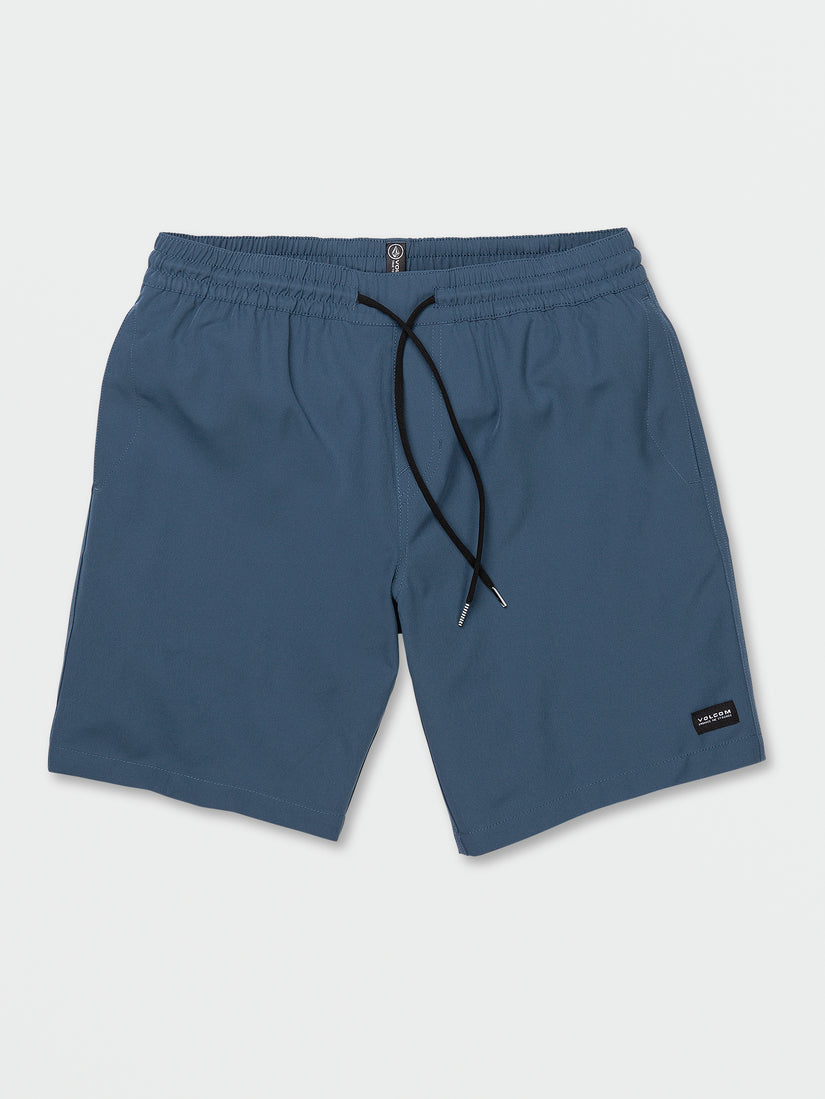 Stones Hybrid Elastic Waist Shorts - Smokey Blue