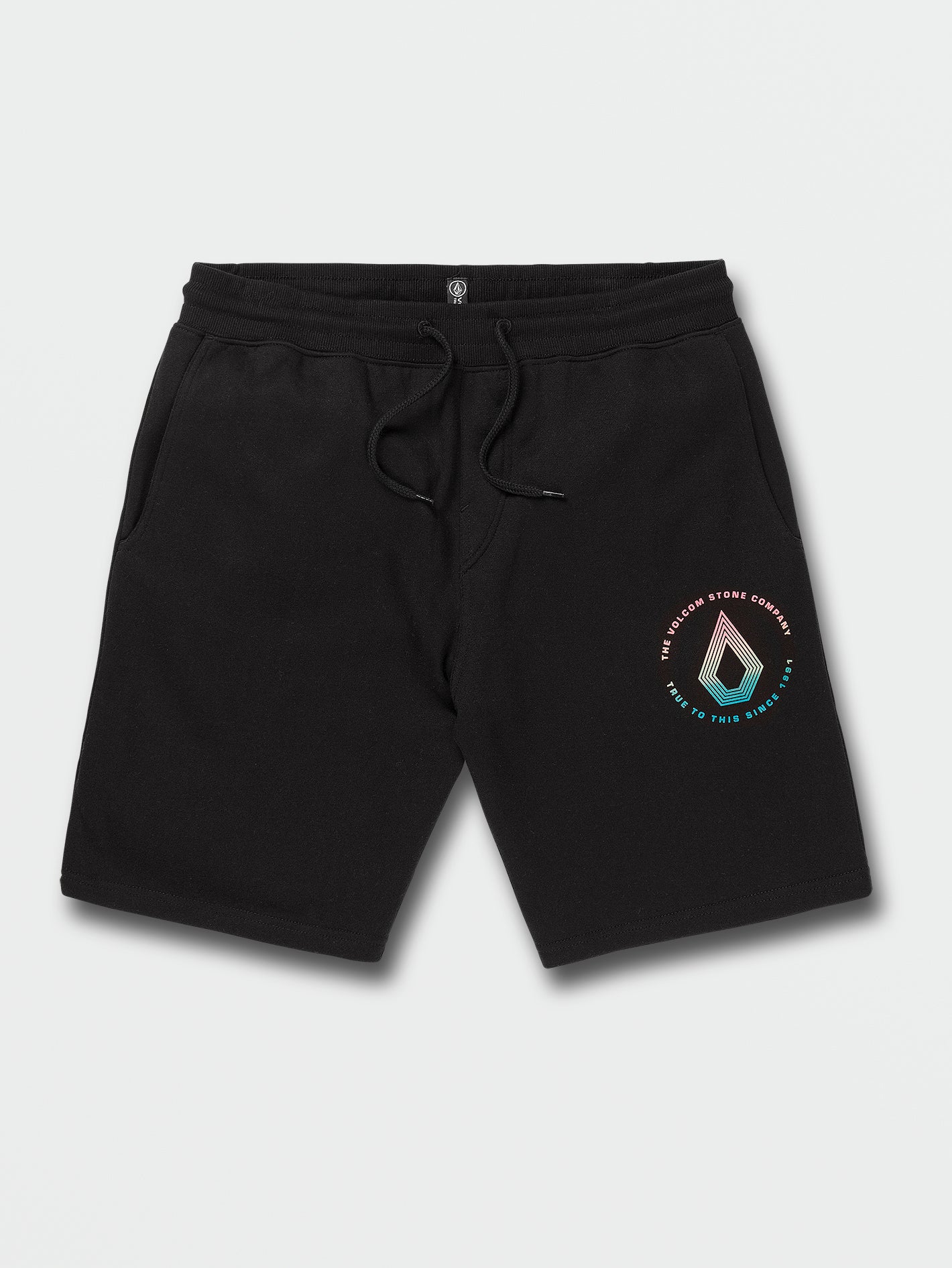 Volcom Mens Triple Stone store Black fleece shorts (NEW WITH TAGS) Size: Large