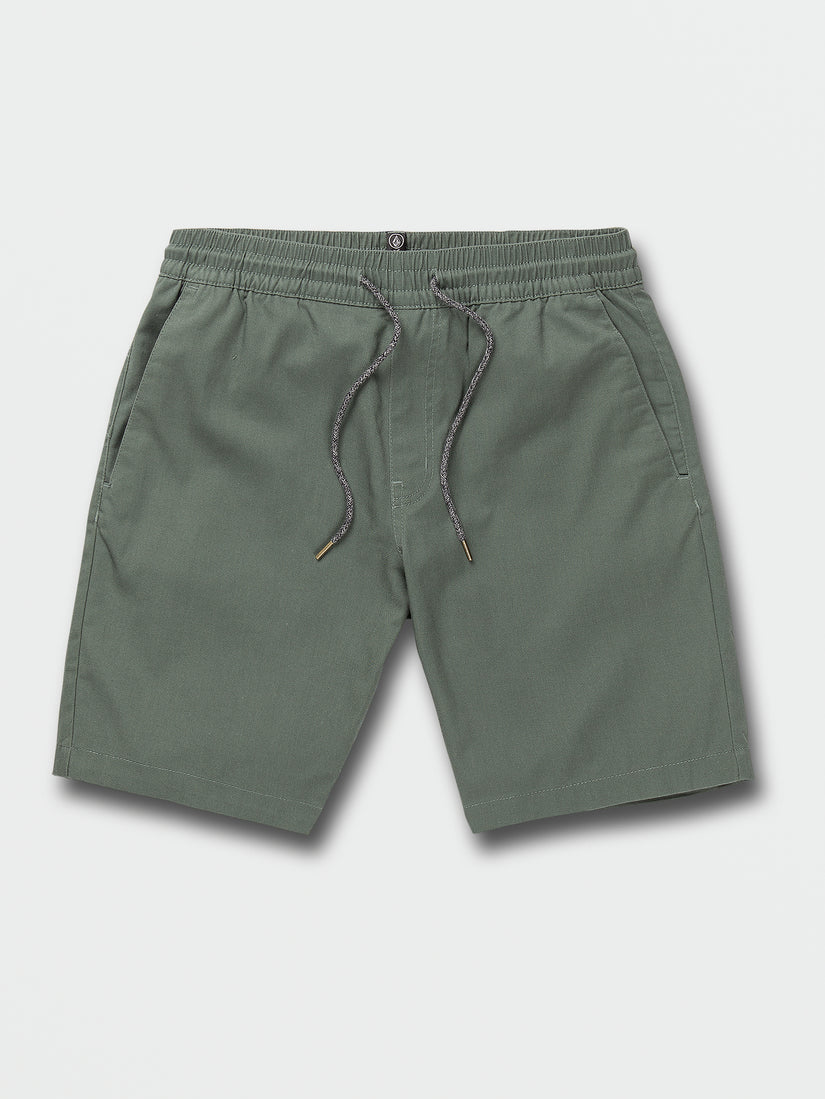 Frickin Elastic Waist Shorts - Dark Forest (A1022003_DKF) [F]