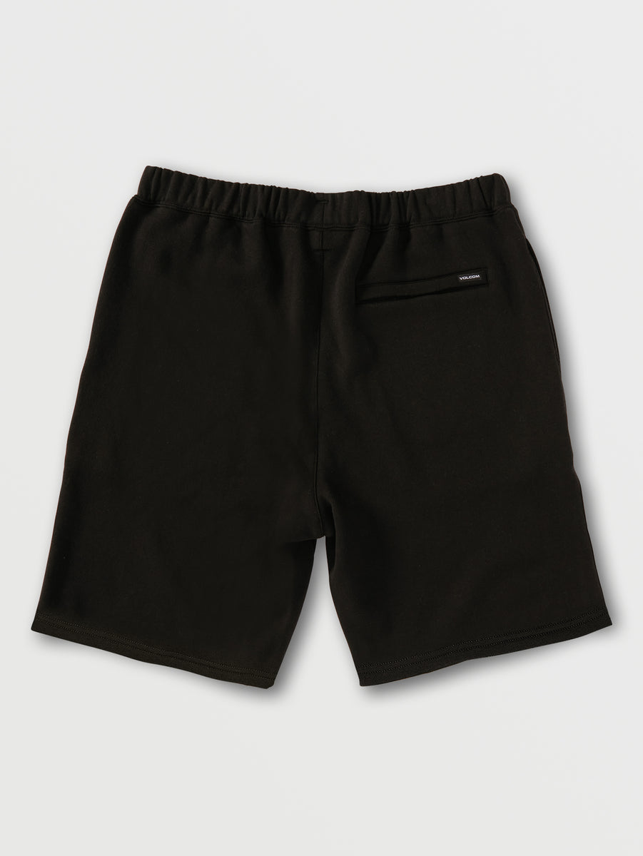 Iconic Stone Fleece Shorts - Black – Volcom US