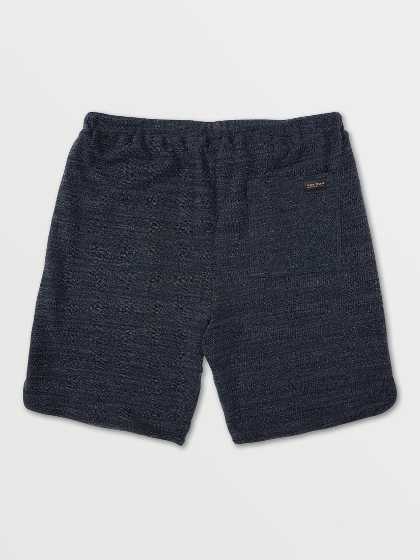 Loiter Elastic Waist Shorts - Navy (A1042100_NVY) [B]