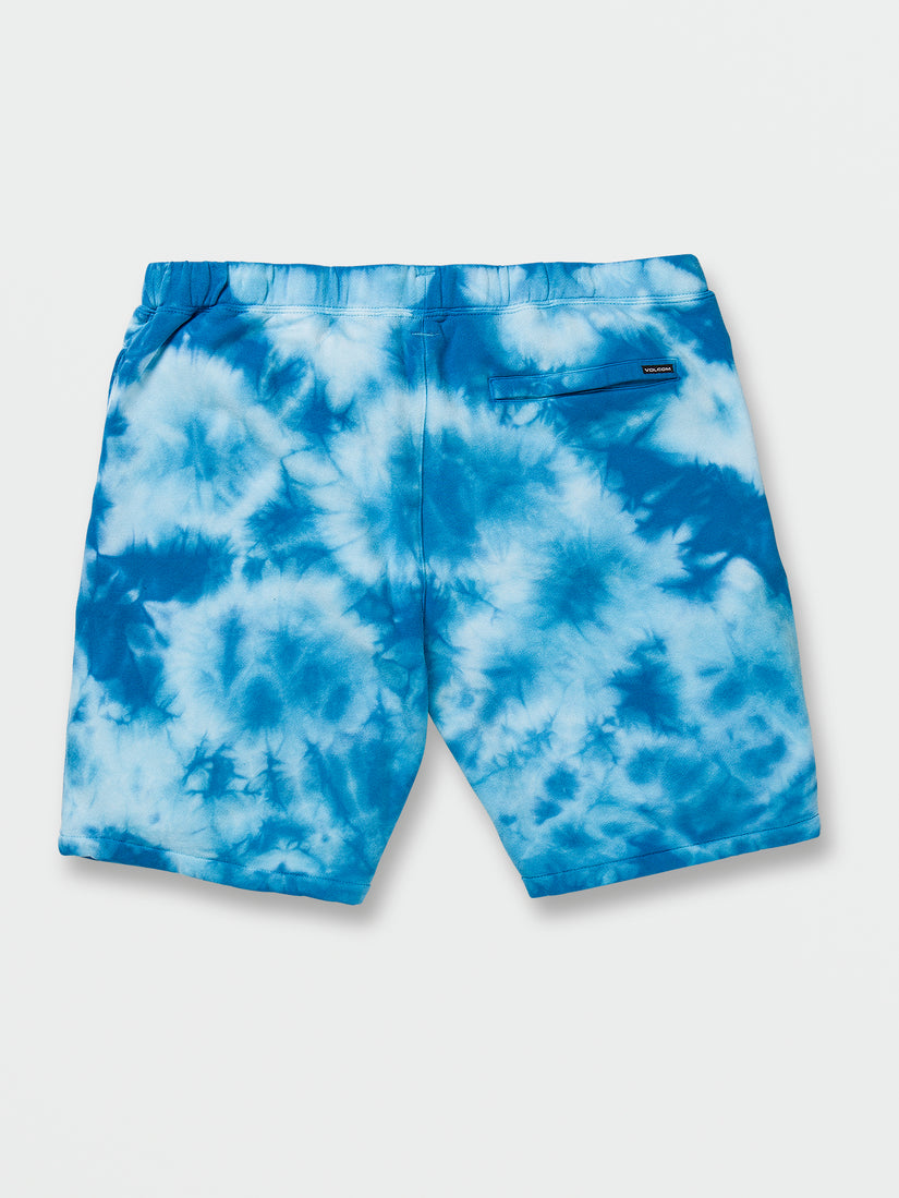 Iconic Stone Plus Fleece Shorts - Maliblue (A1042101_MAB) [B]