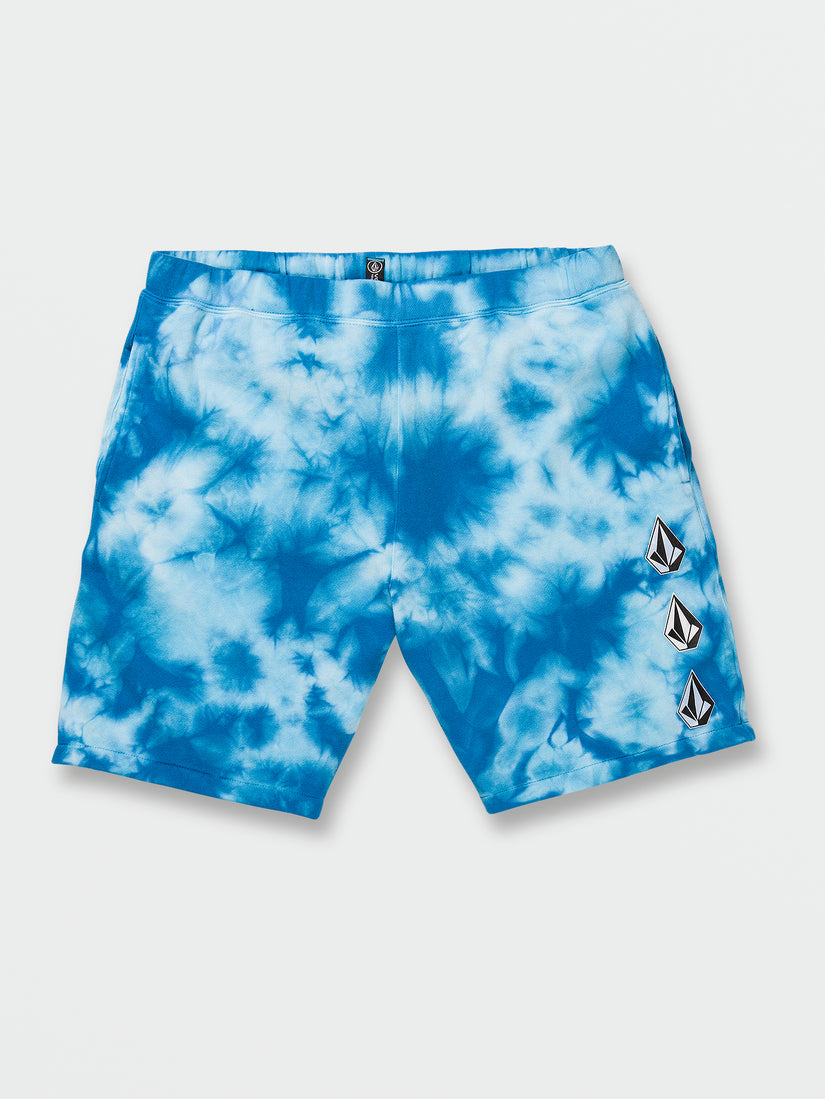 Iconic Stone Plus Fleece Shorts - Maliblue (A1042101_MAB) [F]