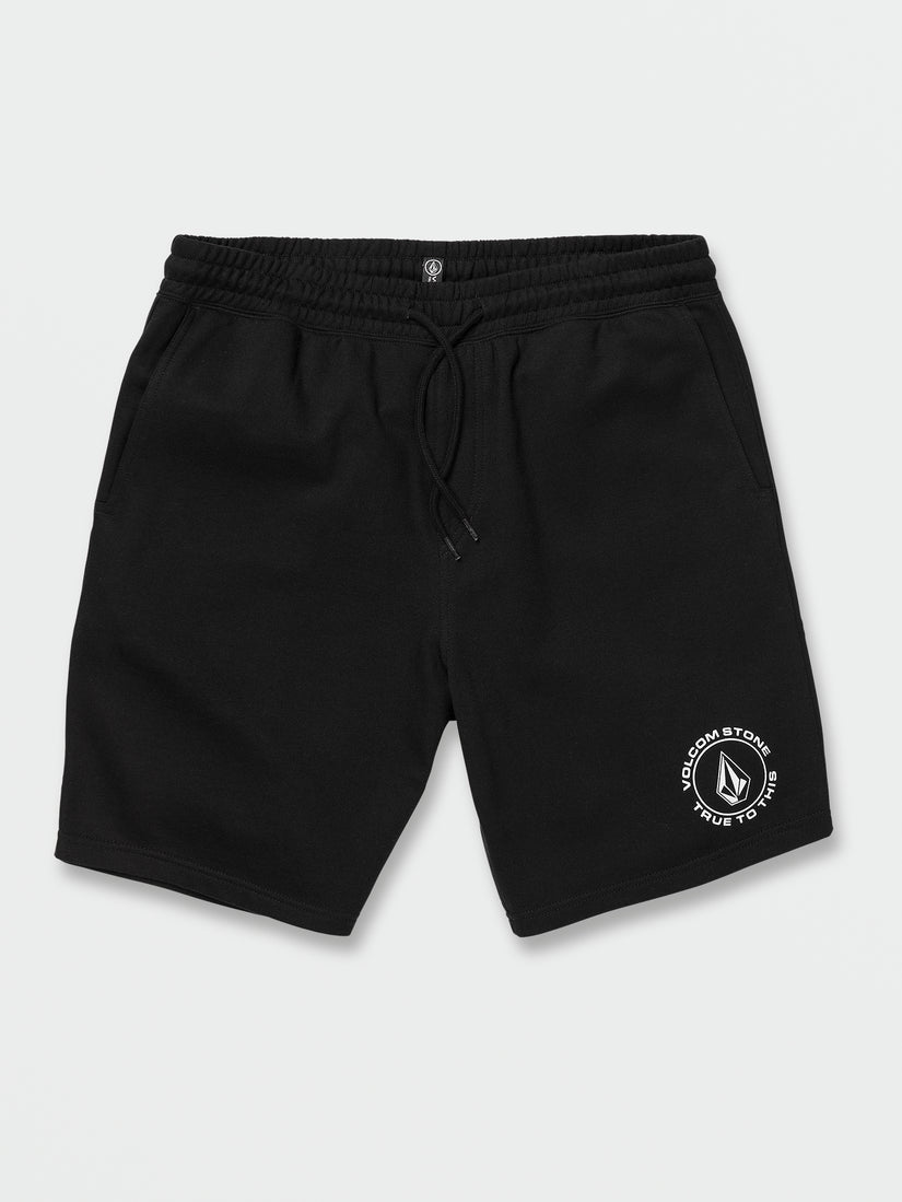 Black Friday Fleece Shorts - Black (A1042200_BLK) [F]