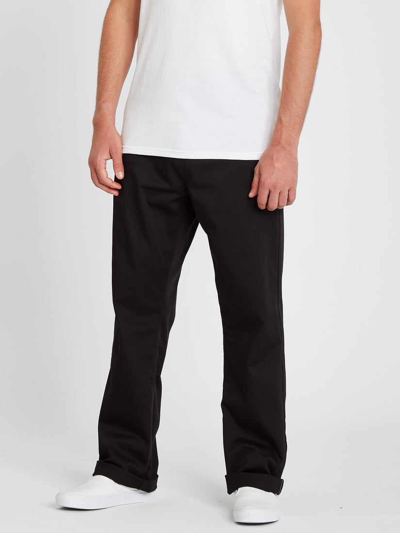 FRICKIN SKATE CHINO PANT - BLACK (A1112104_BLK) [1]