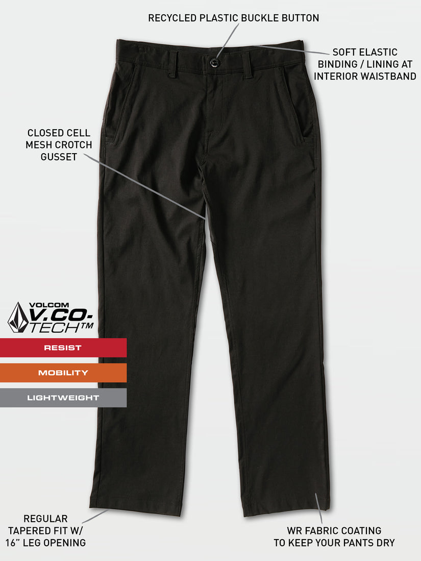 Frickin Tech Chino Pants - Black