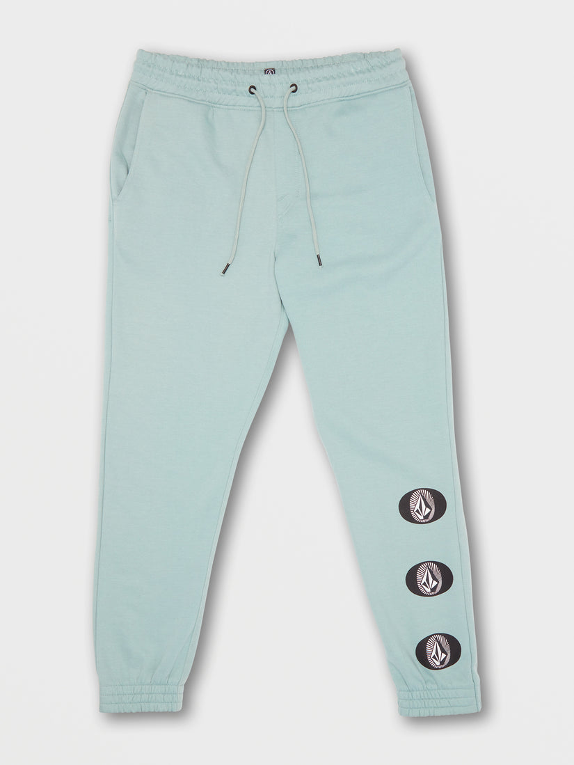 Stone Stacker Fleece Pants - Cool Blue