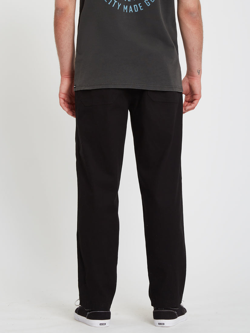 Psychstone Elastic Waist Pants - Black Combo