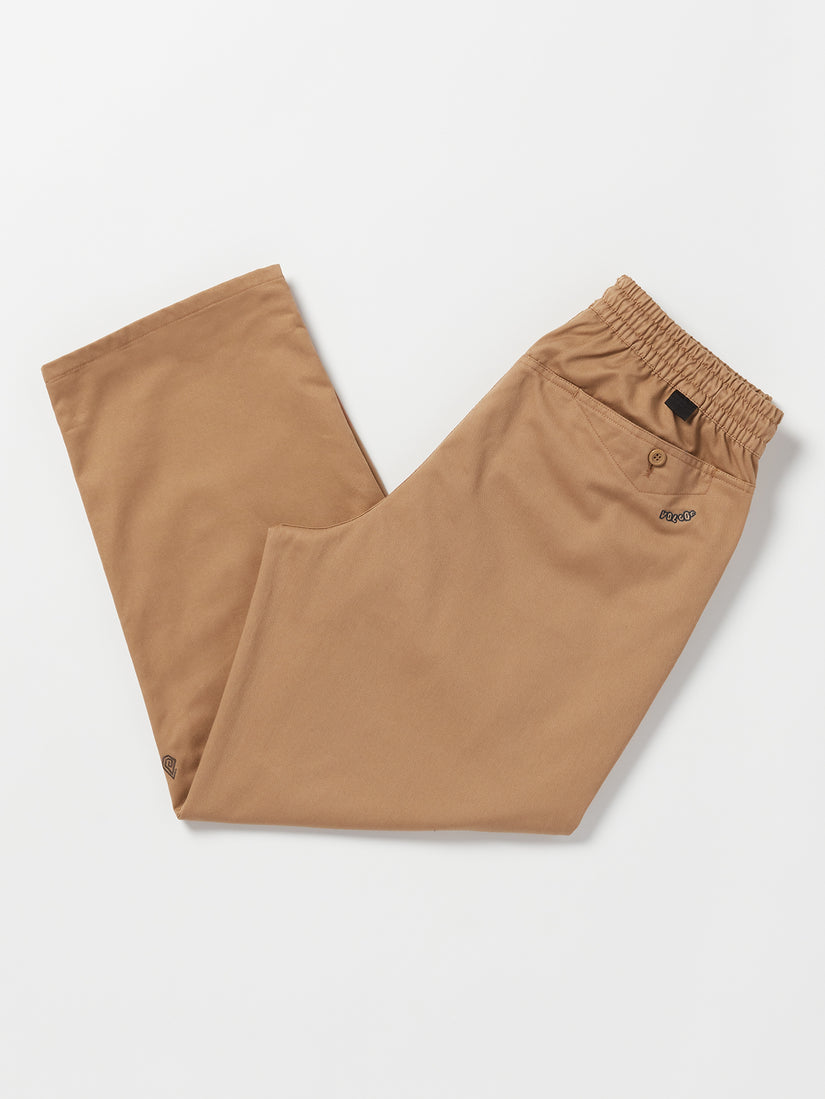 Skate Vitals Simon Bannerot Elastic Waist Pants - Dusty Brown (A1232300_DBN) [B]