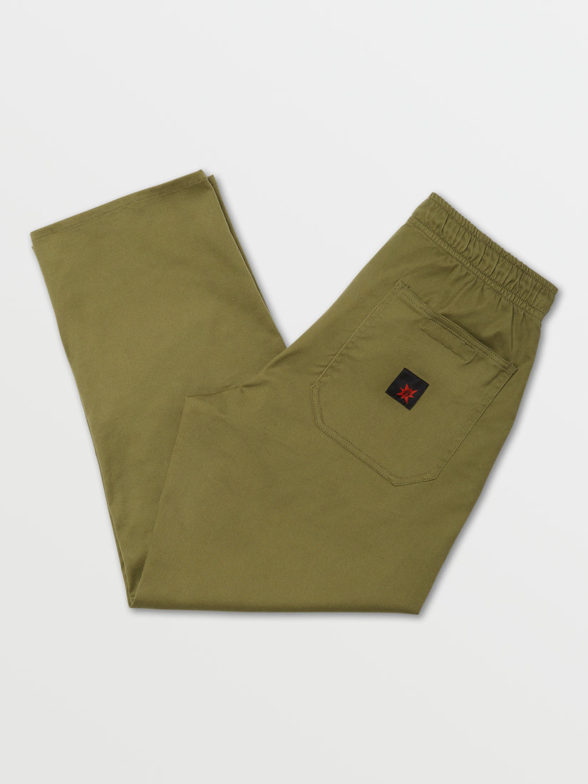 OUTER SPACED SOLID EW PANT - MARTINI OLIVE (A1242004_MTO) [B]