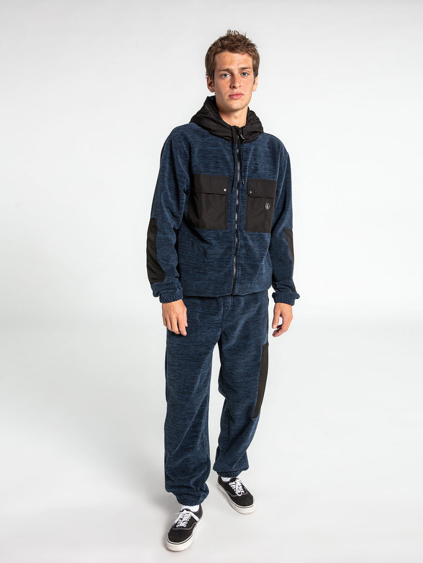 Yzzolater Fleece Pants - Navy (A1242100_NVY) [3]