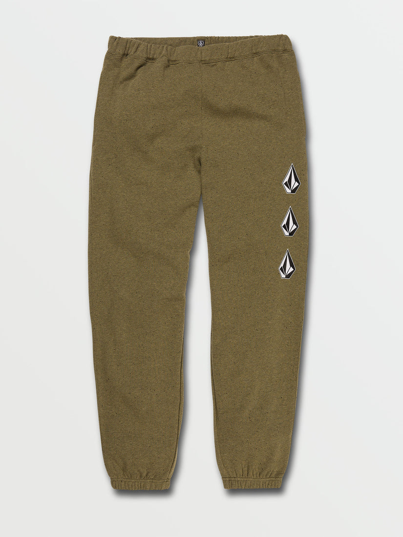 Iconic Stone Plus Fleece Pants - Martini Olive (A1242101_MTO) [F]