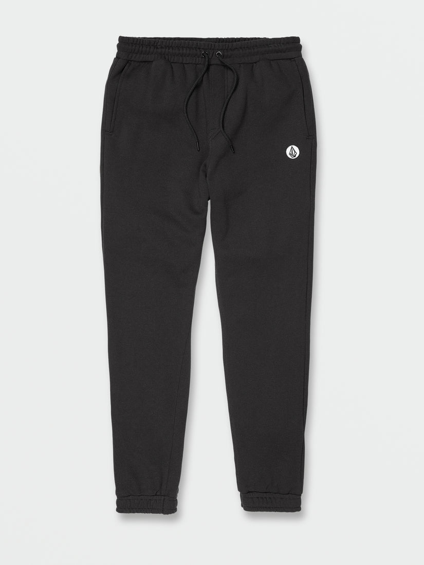 Single Stone Fleece Pants - Black (A1242201_BLK) [F]