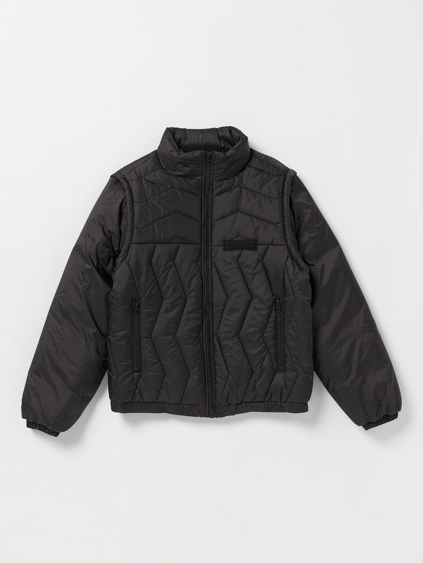 Skate Vitals Simon Bannerot Puff Jacket - Black (A1632303_BLK) [F]