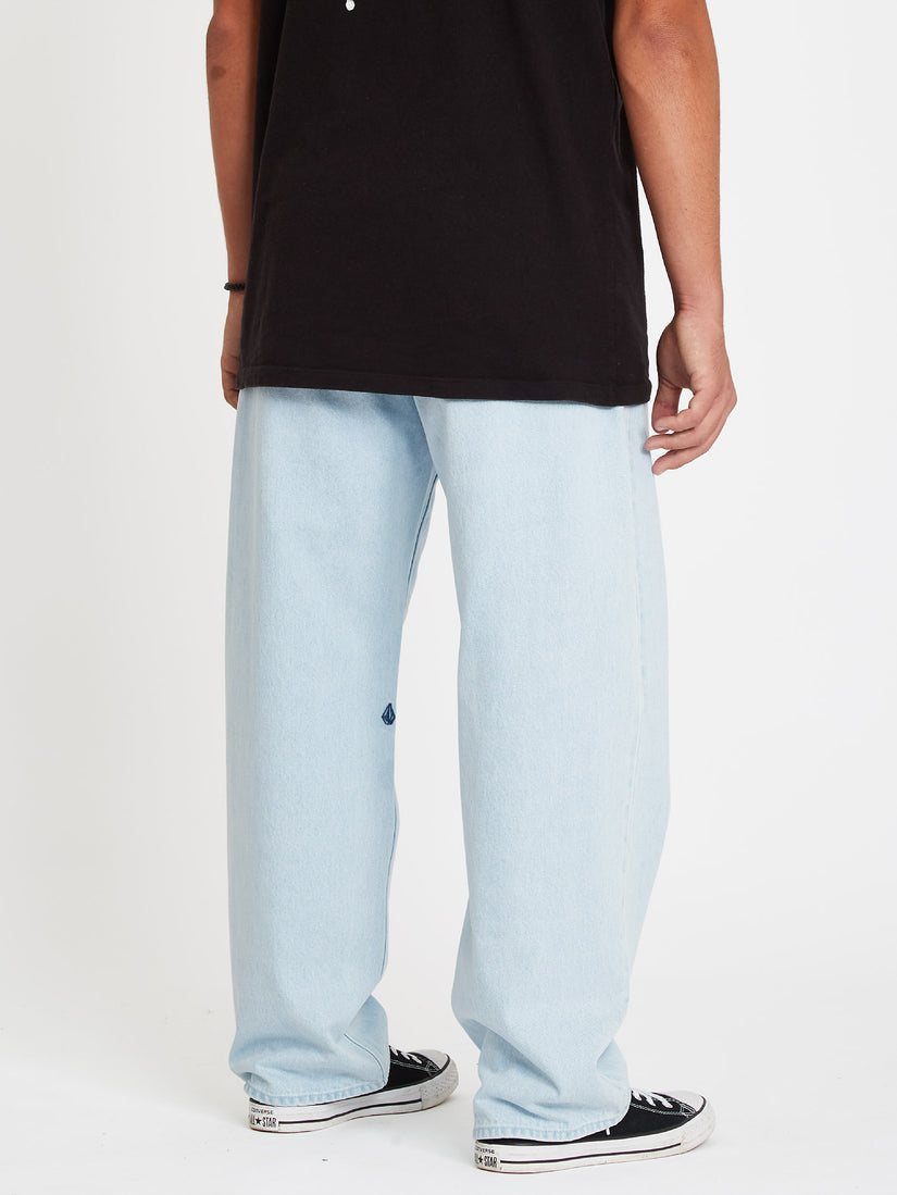 Billow Loose Fit Jeans - Black - Light Blue (A1932205_LBL) [B]