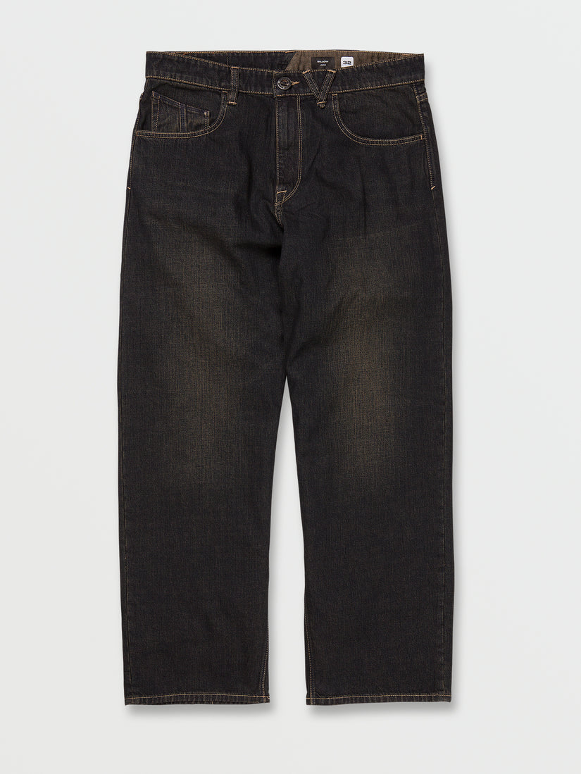 Billow Loose Fit Jeans - Sulfur Black (A1932205_SLF) [F]