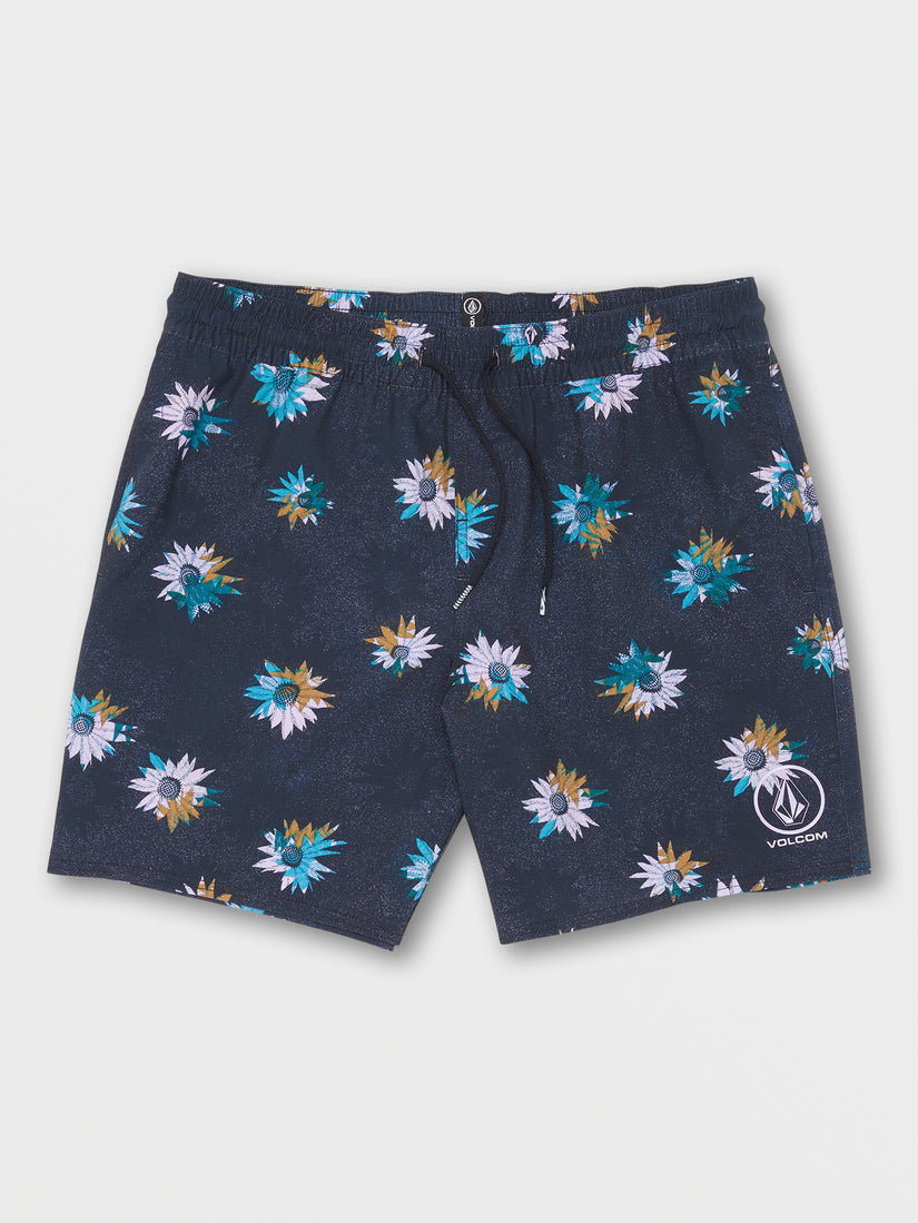 Manic Trunks - Black Floral Print 2