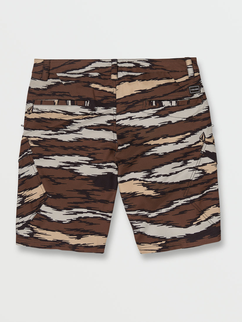 Country Days Hybrid Shorts - Bark Brown (A3232203_BAB) [B]