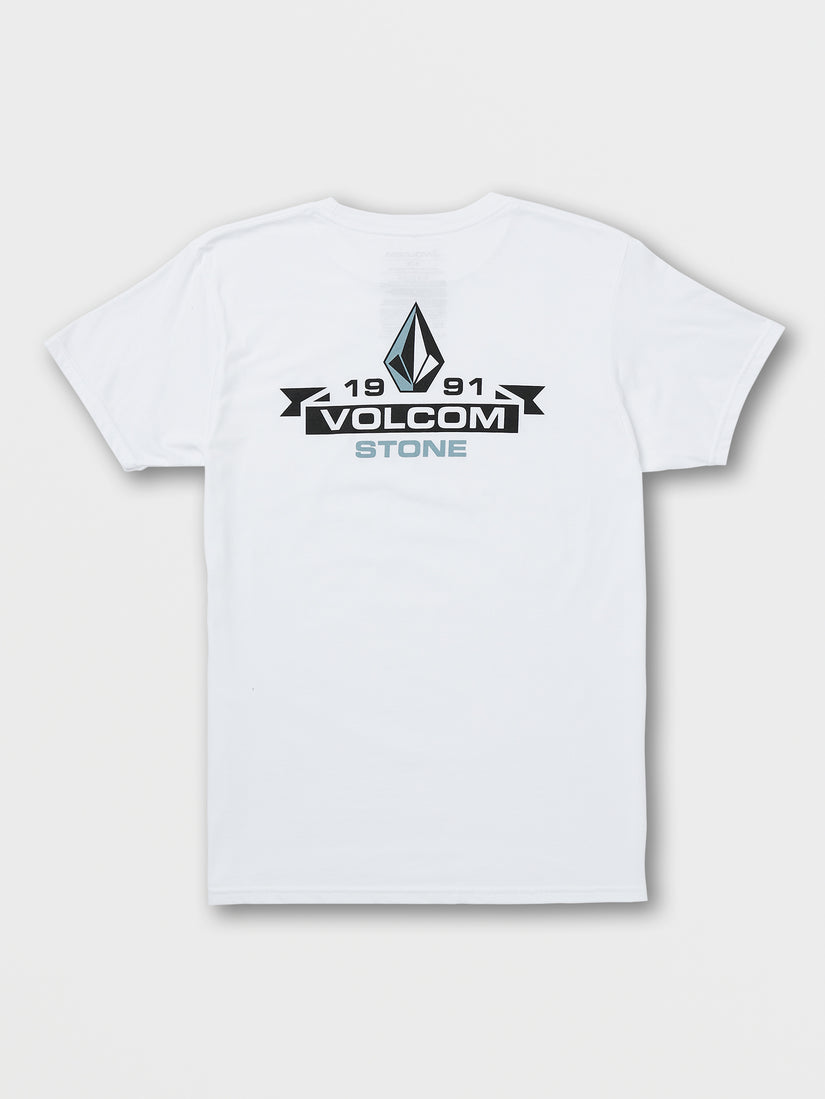 Mens Blaquedout Short Sleeve Tee - White