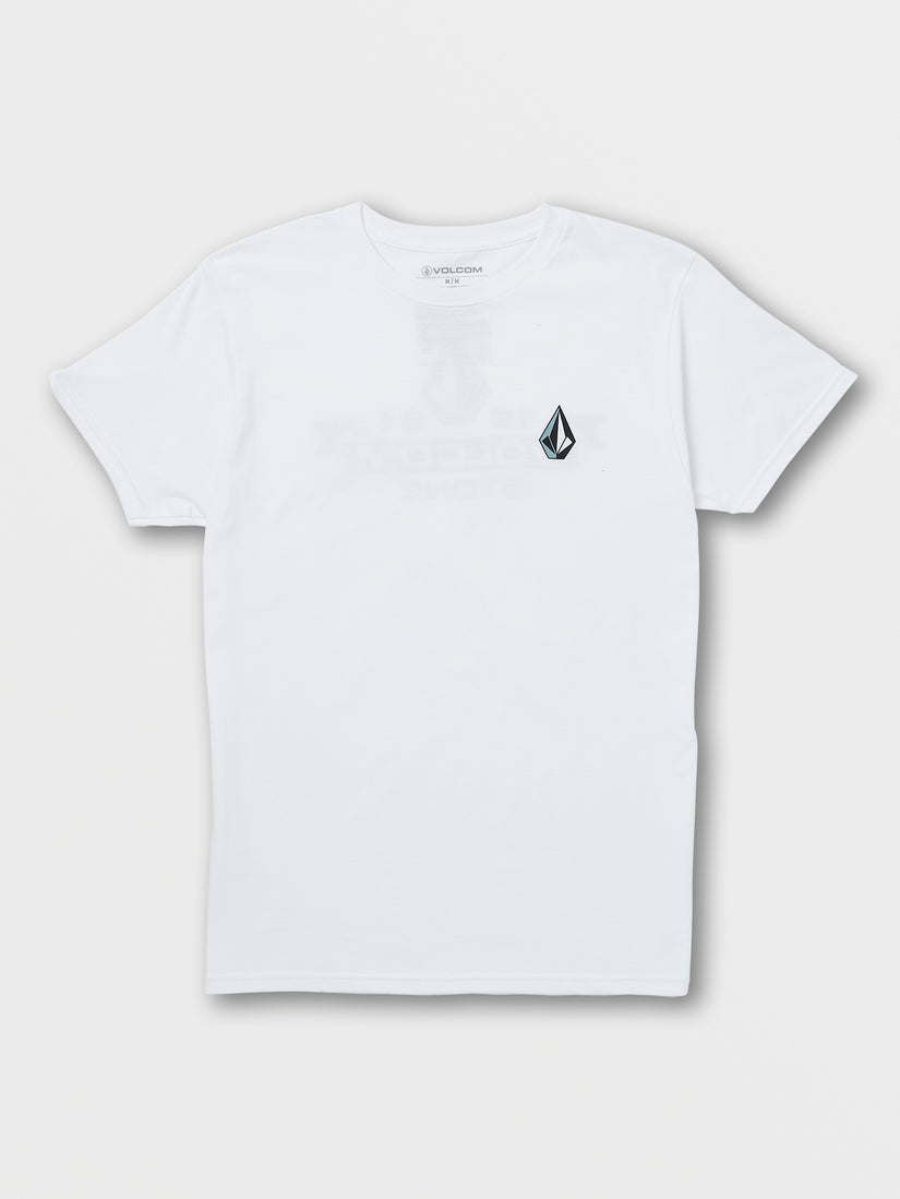 Mens Blaquedout Short Sleeve Tee - White