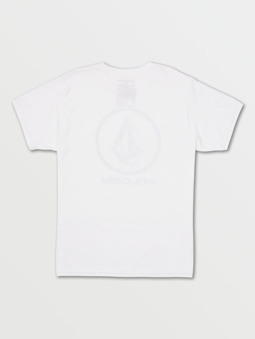 Circle Short Sleeve Tee - White