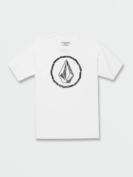 Circle Stones Short Sleeve Tee - White Combo