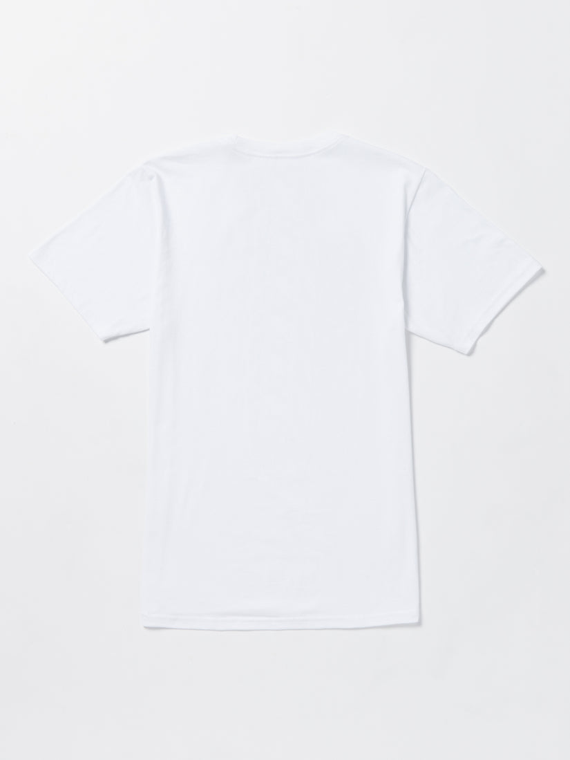 Crisp Stone Short Sleeve Tee - White Combo (A3512300_WTC) [B]