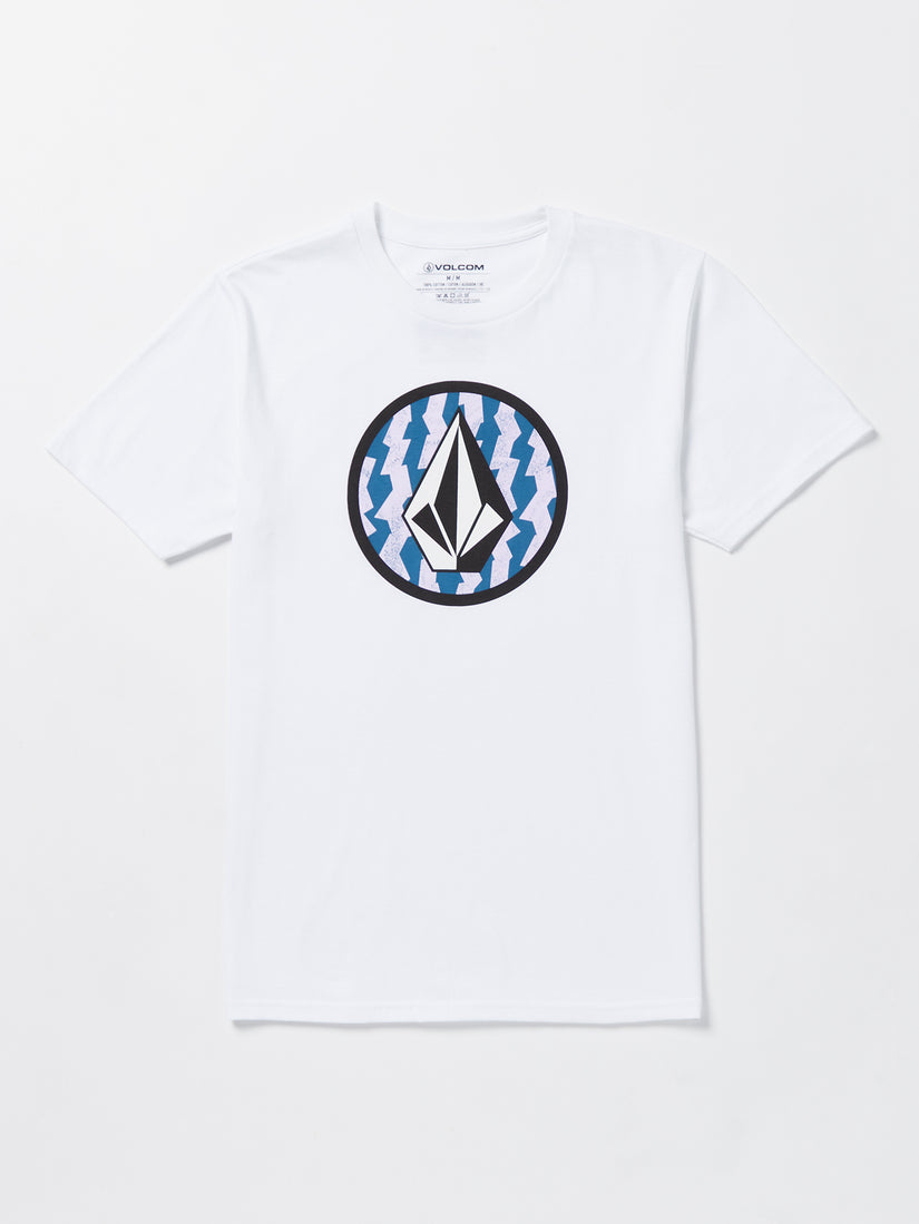 Crisp Stone Short Sleeve Tee - White Combo (A3512300_WTC) [F]