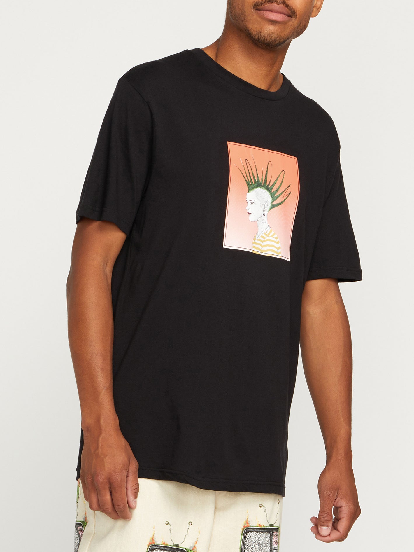 Featured Artist Justin Hager Hagerhawk Short Sleeve Tee - Black