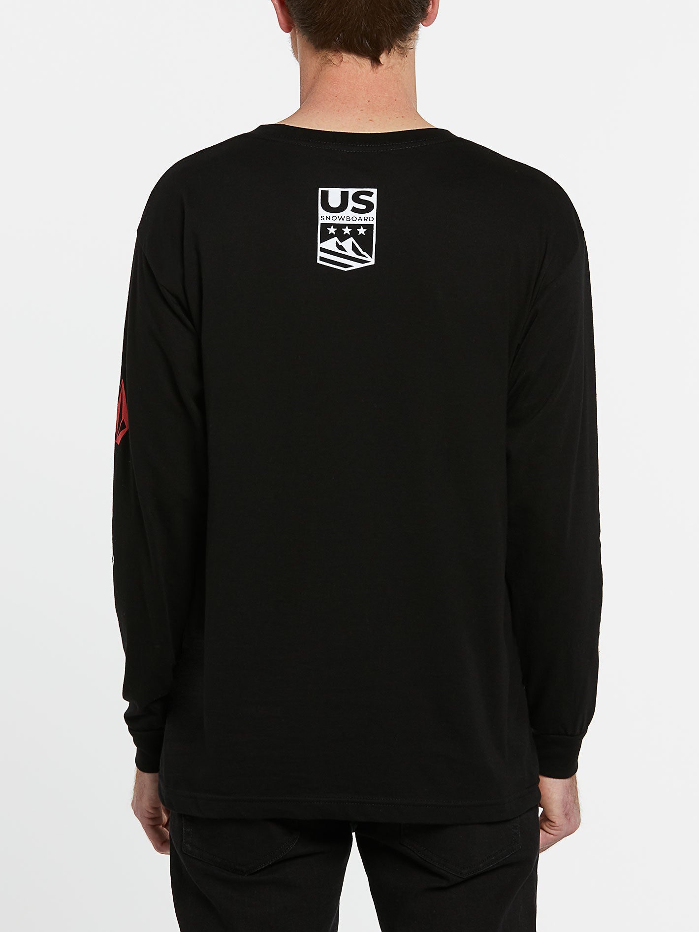 Mens USA Long Sleeve Tee - Black – Volcom US