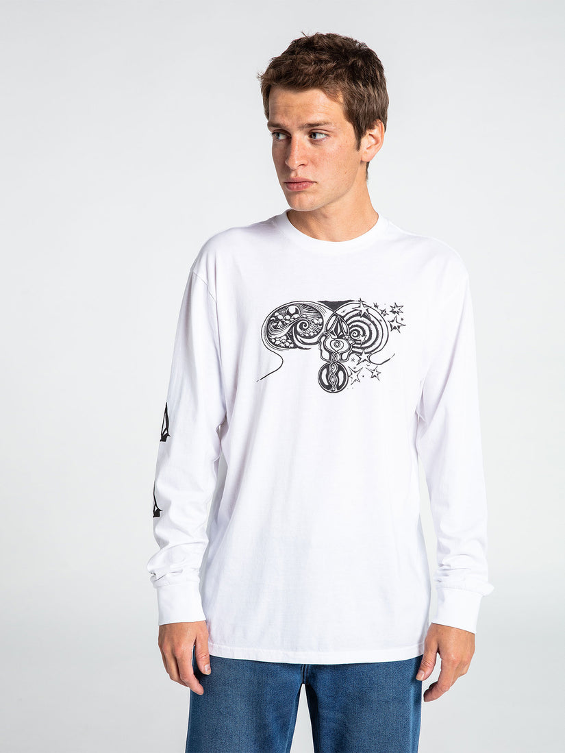 Jamie Lynn Featured Artist Long Sleeve Tee - White (A3642106_WHT) [1]