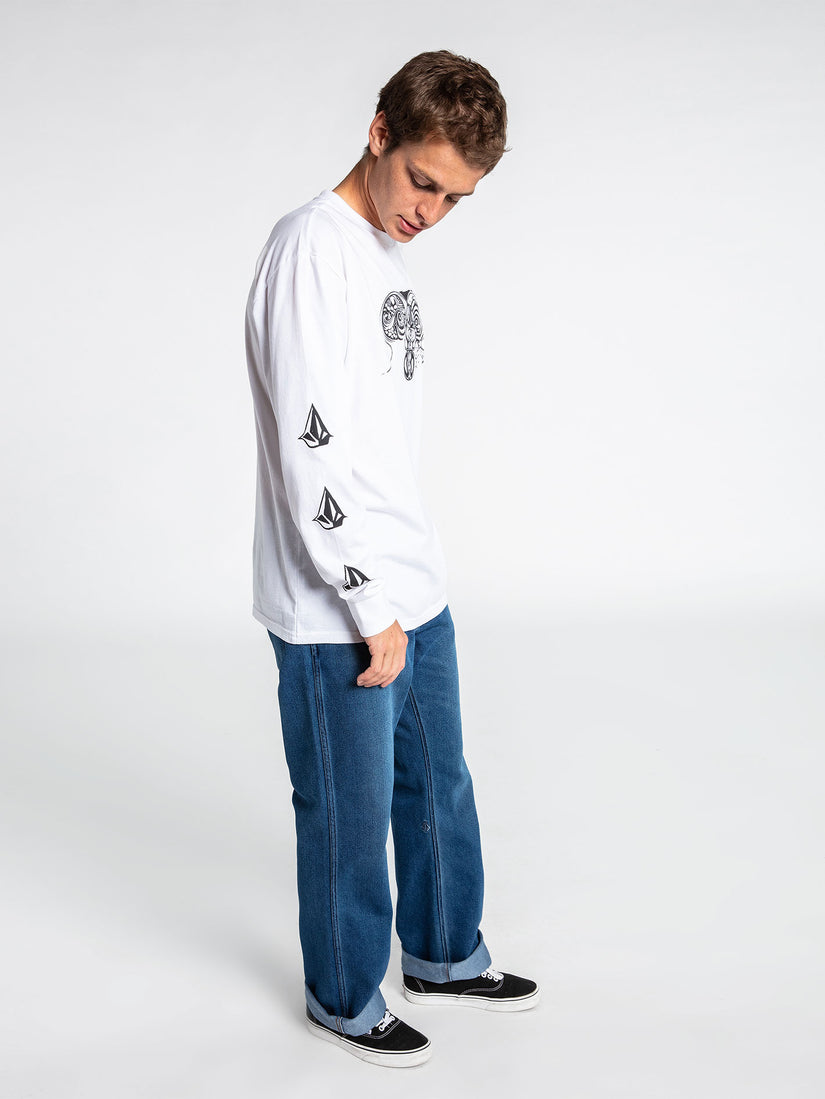 Jamie Lynn Featured Artist Long Sleeve Tee - White (A3642106_WHT) [2]