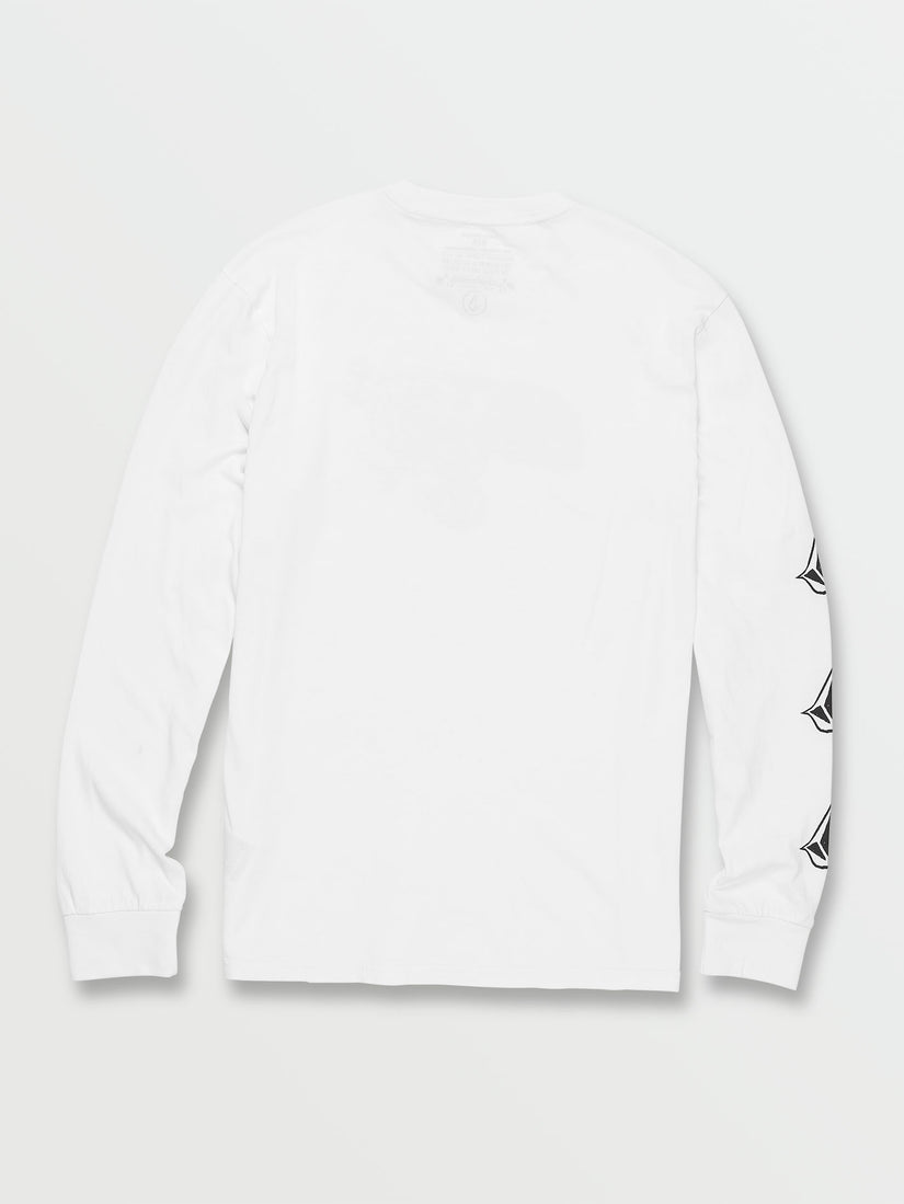 Jamie Lynn Featured Artist Long Sleeve Tee - White (A3642106_WHT) [B]