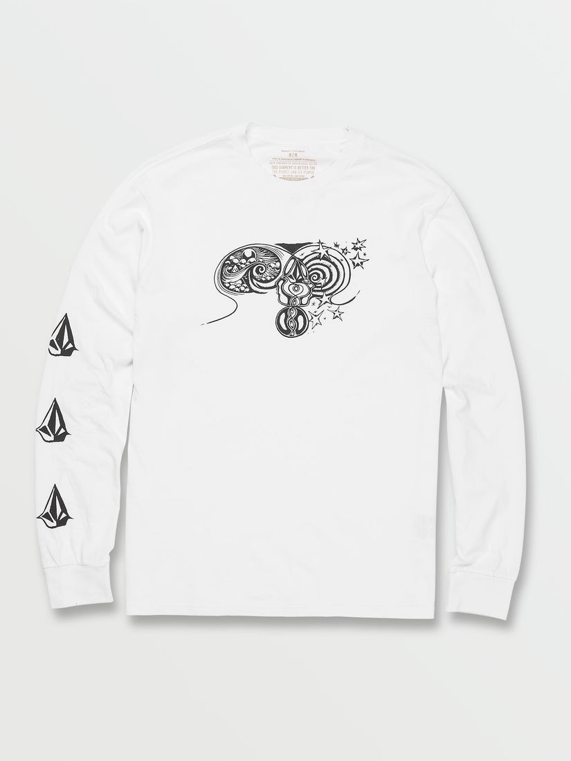 Jamie Lynn Featured Artist Long Sleeve Tee - White (A3642106_WHT) [F]