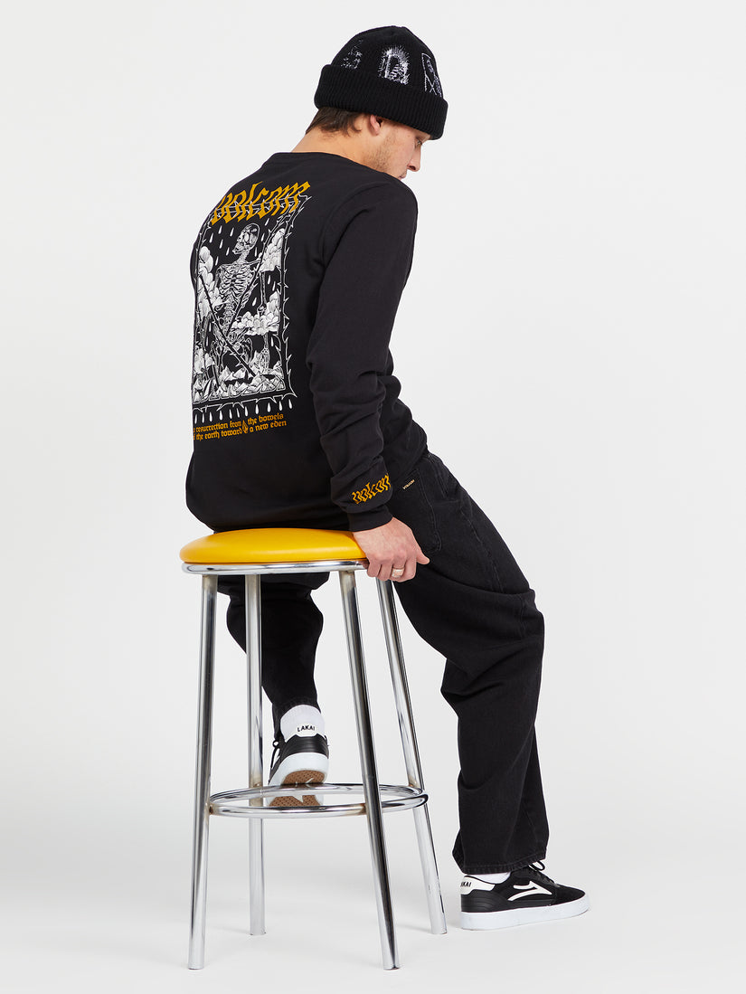 Vaderetro Featured Artist Long Sleeve Tee - Black (A3642200_BLK) [1]