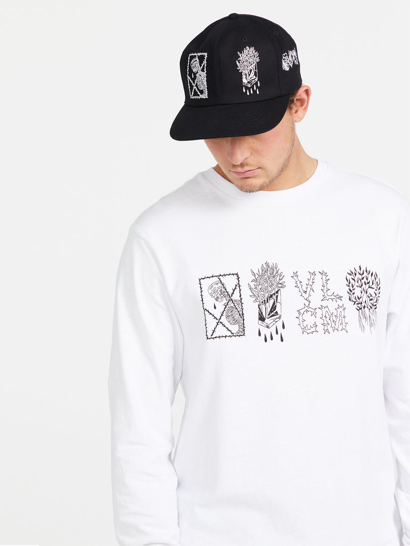 Vaderetro Featured Artist Long Sleeve Tee - White (A3642200_WHT) [3]