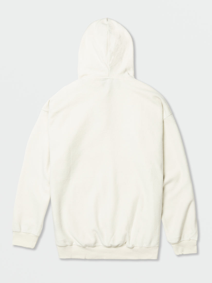 Whitby Pullover Fleece Hoodie - White Flash